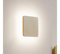 Applique murale LED Elrik Lucande, doré, Couloir, Métal, Moderne, Applique Murale LED