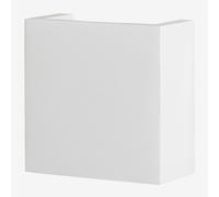 Applique Murale Led En Plâtre Gadea Blanc Blanc