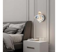Applique murale LED en verre pour intérieur, étoile de mer, décorative, pour chambre d'enfant, lanterne étoile, éclairage mural à intensité variable, 3 couleurs, lampe de chevet en cristal, lampe