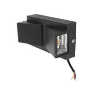 Applique Murale LED étanche vers le Haut et vers le Bas, Lampe de Jardin à Double Tête en Aluminium de Haute qualité pour Couloirs D'escaliers, Lumière Chaude 12 W AC85-265 V