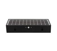Applique Murale Led Extérieure 6w Karl Solaire Noir Blanc Chaud 3000k
