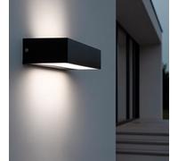 LEDKIA LIGHTING Applique Murale LED Extérieure Galeo IP65 9W Éclairage Double Face 3000K Blanc chaud