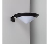 Applique Murale Led Extérieure Solaire Aluminium Tucson Avec Détecteur Mouvement Radar Ip65 4000k Blanc Neutre