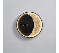 Applique Murale LED géométrique en Forme d'horloge, éclairage d'intérieur, lumière Blanche Froide 6000K, idéale pour Le Salon, la Chambre, l'hôtel ou la Chambre d'enfant.