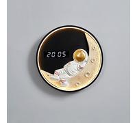 Applique Murale LED géométrique en Forme d'horloge, éclairage d'intérieur, lumière Blanche Froide 6000K, idéale pour Le Salon, la Chambre, l'hôtel ou la Chambre d'enfant.