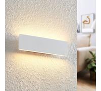 Applique murale LED Ignazia Lindby, dimmable, blanc, Salon / Salle à manger, Métal, Moderne, Applique Murale LED