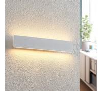 Applique murale LED Ignazia Lindby, dimmable, blanc, Salon / Salle à manger, Métal, Moderne, Applique Murale LED