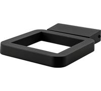 Applique Murale LED Indirecte Noire En Aluminium IP54 Carrée