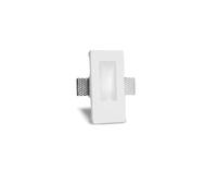 Applique Murale Led Intégration Plâtre/Placo 2w Coupe 168x83 Mm 2700k Blanc Chaud