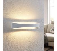 Arcchio LED Applique Murale Jelle à intensité variable (Moderne) en Blanc Aluminium e. a. pour Salon & Salle manger (1 lampe,à), Lampe Eclairage Luminaire Mural