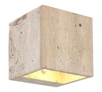 Applique murale LED Lampe de salon Up & Down blanc mat métal H 12 cm