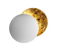 Applique murale LED Lederam W 17 low 9cm/2x disc Ø17cm