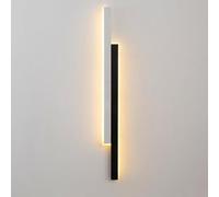 Applique Murale LED linéaire Classique, éclairage d'intérieur à Longue Bande, éclairage de Salle de Bain, Lampes Vintage, 60 x 10 cm, Blanc