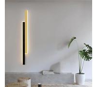 Applique Murale LED linéaire Classique, éclairage d'intérieur à Longue Bande, éclairage de Salle de Bain, Lampes Vintage, 60 x 10 cm, Blanc