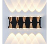 Applique Murale LED Moderne, éclairage d'intérieur, éclairage vers Le Haut et vers Le Bas, éclairage décoratif en Aluminium pour théâtre, Studio, Restaurant, hôtel