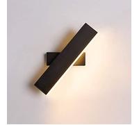 Applique Murale LED moderne, Lampe Murale angle réglable 8W, Luminaire Murale rectangulaire 30CM, pour Chambre Salon Escalier