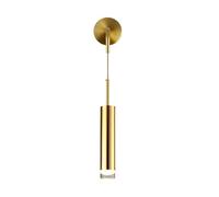 Applique Murale LED Moderne, Lampe Murale en Aluminium avec Fil de Suspension, éclairage Blanc Chaud 3000 K pour Chambre, Chevet, Salon, Applique Murale d'intérieur Finition métal.