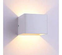 Applique Murale Led Moderne, Luminaire D'Intérieur, Spots Encastrés Pour Éclairage Vers Le Haut Et Vers Le Bas, Idéale Pour Le Salon, Les Escaliers, La Chambre, Les Tables de Chevet, Etc. Éclairage Mu