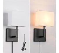 Applique Murale LED Moderne pour Salle de Bain, étanche, en Acier Inoxydable, 40/55/70 cm, avec Miroir et Interrupteur. Luminaire décoratif.