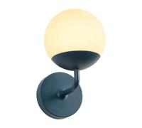 Fermob Applique murale LED Mooon! bleu acapulco LxLxH 20x15x25,4cm