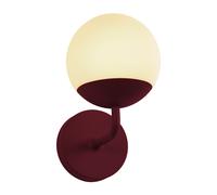 Fermob Applique murale LED Mooon! cerise noire LxLxH 20x15x25,4cm