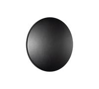 Applique Murale LED Noire Aluminium IP54 3000 K B:18 Cm Lampe Extérieure Jardin