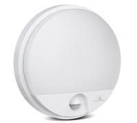Applique murale LED pour intérieur et extérieur avec capteur 4000 K neutre A++