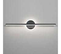 Applique Murale LED pour Miroir de Salle de Bain, Applique Murale Noire, Miroir de Maquillage, luminaire Avant sur Armoire à Miroir, lumières de Miroir