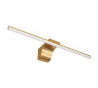 Applique murale LED pour miroir de salle de bain, lampe de miroir pour salle de bain, salon, métal acrylique, 10W 680lm blanc neutre, LxlxH 61x15x8 cm