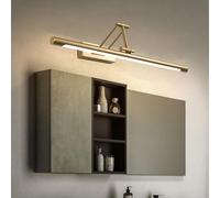 Applique Murale LED pour Miroir de Salle de Bain, réglable à 180°, rotative, éclairage pour Cadre Photo, Applique Murale Moderne en métal pour intérieur, pour Le Rasage, Le Maquillage, Le Salon,
