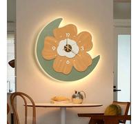 Applique murale LED rechargeable à motif floral, avec interrupteur, à piles, en acrylique, en forme de fleur, pour chambre d'enfant, chambre de fille, chevet, 5 W, 3 000 K