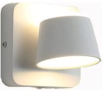 Applique Murale LED réglable, orientable vers Le Haut et vers Le Bas, Lampe de Chevet avec Interrupteur, Lampe de Lecture d'intérieur, pour Chambre, Couloir, galerie, variateur Tricolore