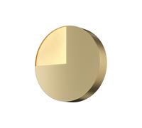 Applique Murale LED Ronde En Laiton Ø18,4 Cm 3000 K Lampadaire Anti Éblouissant