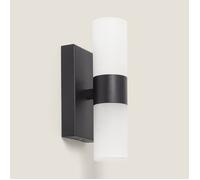 LEDKIA LIGHTING Applique Murale LED Salle de Bain 6W Aluminium et PC Avery Noir
