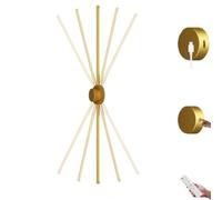 Applique Murale LED sans Fil, Rechargeable, sans perçage, à Piles, à intensité Variable, avec télécommande et Interrupteur Tactile, rotative à 360°, Rechargeable, d, 100 cm