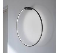 Applique murale LED Saturno Milagro Lighting, noir, Salon / Salle à manger, Aluminium, Moderne, Applique Murale LED