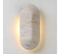Applique Murale Led Style Moderne Du Milieu Du Siècle, Idéale Pour Un Couloir, Une Chambre, Un Salon, Une Entrée, Une Cuisine Ou Un Escalier. Style Pierre, Wabi-Sabi, Industriel Et Champêtre.