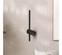 Applique murale LED Swing Milagro Lighting, noir, Salon / Salle à manger, Métal, Moderne, Applique Murale LED