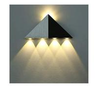 Applique Murale LED Triangle 5w Lampe créative en Aluminium Couloir allée lumière Blanche Chaude 5w