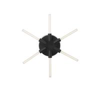 Applique Murale Liberty Star Noir,