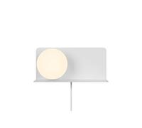Applique murale LILIBETH Métal Blanc, H.16 - IP20 - E14 / Intérieur