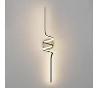 Applique Murale linéaire au Design Moderne, LED Blanc Chaud 3 000 K, Design Minimaliste, géométrique, pour Balcon, Chambre, Salon, Bureau, Lampe de Chevet, HDFTTYABF-A-1000MM
