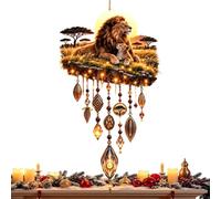 Applique murale lion vintage rustique décorative lion doré | Applique murale pour chambre à coucher, couloir, éclairage pour ferme, salon, chambre, couloir, couloir, bureau, galerie