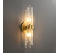 Applique Murale Long Strip Water Model Mall Lampe salon fond de verre mur de verre lampe murale de chambre à coucher lampe de lit de chambre à coucher couloir d'escalier Applique Murale LED