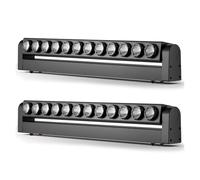 Applique Murale, Lot de 2 projecteurs muraux à LED RGBW 4 en 1 180 W, effet DMX512, for karaoké, fête, concert, théâtre(2pcs)