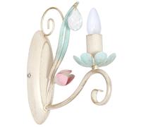 Applique murale Luce 1xE14 15W Luminex en cristal en forme de fleur