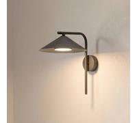 Applique murale Lume TK Lighting, dimmable, marron, Chambre à coucher, Métal, Applique Murale