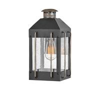 Applique Murale Lumière Extérieure Mur de la Maison Entrée, IP44 Glas Clair Noir