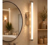 Applique Murale Lumière pour Salle à Manger 3 Niveaux Variateur Tactile Argent