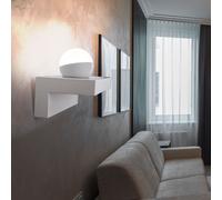Applique Murale Lumière pour Salle à Manger Lampe de Plâtre à Peindre LED